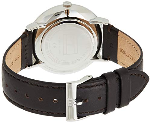 Tommy Hilfiger 1791508 Kwartshorloge voor heren, met meerdere wijzerplaat, met leren armband