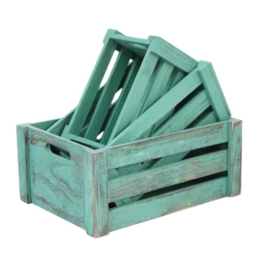 loyfreeyo �ؔ� ���[�{�b�N�X �ؐ� ���[�P�[�X �R���e�i ������� ���� ���C���p �u�b�N�L���[�u �ςݏd�ˉ\ �L���[�u���C���p �u�b�N �����` �g�ݗ��ĊȒP (�O���[��,30*20*16cm)