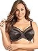 Lilyette womens Enchantment Lace Minimizer Underwire Bra, Black/Latte, 38D