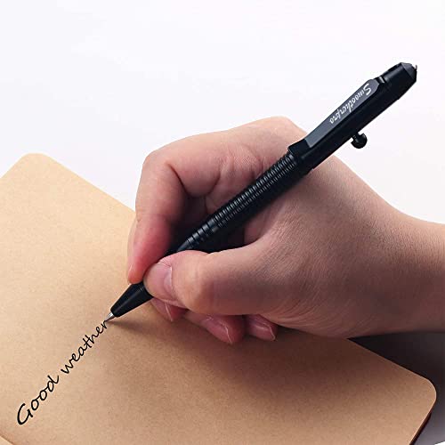 Smootherpro TG206 Bolt Action Pen Compatible With Pilot G2 Refill Durable Stainless Steel Clip For Edc Use Signature In Office School Color Gray thumb #5