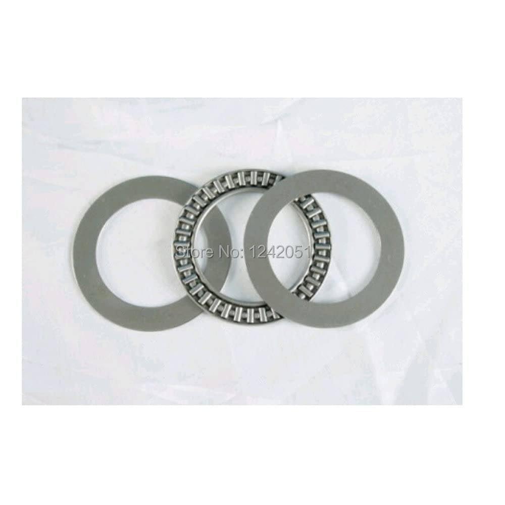 Generic 10pcs Thrust Roller Bearing AXK2035 20 x 35 x 2mm Thrust Bearing, WYC_DJFF_11072