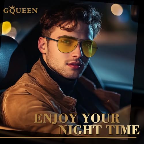 Image of GQUEEN Classic Pilot Polarized Sunglasses Men Women Retro Shades UV400 MOS1