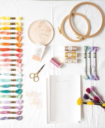 Image of 21 Days to Learn Embroidery: Daily Practice, Step-by-Step Instructions, 16 Projects