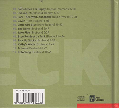 Livro + CD Mitos de Jazz - Dave Brubeck