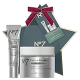No7 Future Renew Duo - Includes Future Renew Face Serum (15ml) & Future Renew Night Cream (50ml) - Peptide Technology to Reverse Visible Signs of Damaged Skin (2 Count)
