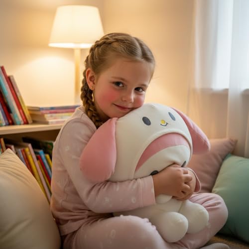 Image of MINISO My Melody Head-Shape Plush Toy 40 CM | Ultra Soft Plush Stuffed Toy for Kids
