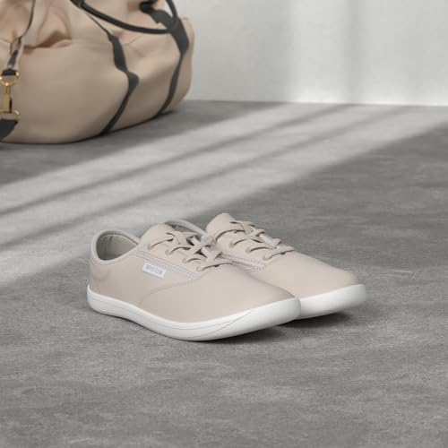 Image of WHITIN Women's Wide Toe Box Canvas Barefoot Shoes W87