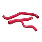 Mishimoto MMHOSE-MUS-96RD Silicone Radiator Hose Kit Compatible With Ford Mustang GT 2001-2004 Red