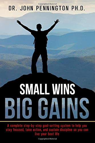 SMALL WINS = BIG GAINS: A complete step-by-step goal-setting system to help you stay focused, take action, and sustain discipline so you can live your best life.