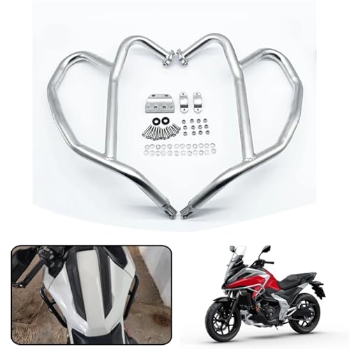 Barres protection moteur NC750X accessoire sécurité cascade noir - 4