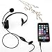 Arama Cell Phone Headset with Noise Canceling Boom Mic Mute Volume Control and Adjustable Headband for Iphone Mac Samsung BlackBerry Mobile Phone with 3.5 mm Jack (A600MP)