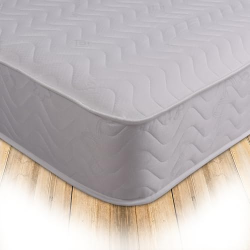 Starlight Beds Tempo White Shorty Mattress 2ft6 x 5ft9