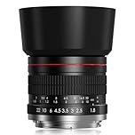 Lightdow Prime Portrait Lens 85mm F1.8 Wide Aperture Lens for Nikon F Mount – Full Frame Prime Lens, For Nikon D7500, D5100, D3200, D850, D810, D800, D750, D610, D500, D60, D6, D5, D4