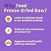 Halo Freeze Dried Raw Dog Food, Beef Recipe, 100% Protein Source, Real Meat for Natural Energy, Meal Bites, 14 Oz Bag