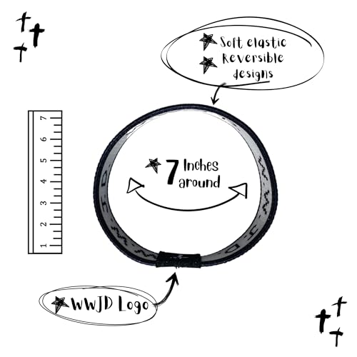 WWJD Bracelets - Elastic Bands Collection2