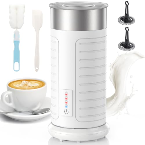 Mirdred-Waterproof-Milk-FrotherWaterproof-Fully-Dishwasher-SafeSnow Mirdred Waterproof Milk Frother,Waterproof & Fully Dishwasher Safe,Snow - Image 1