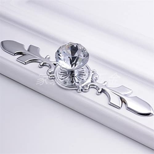 Poignées boule de cristal argenté JCAKES boutons de tiroir pour meuble cuisine - 4