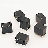 Relés URBERY 20 Piezas relé PCB en Miniatura 6 Pines Mini relé DC 3V 5V 9V 12V JRC-21F 4100 Interruptor de relé (Size : 3VDC)
