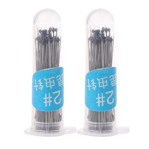 JDIEOQA 40 mm Insekt Pins für Entomologie - 200 Stück Edelstahl Insektennadeln Entomologie-Stifte Probenstifte für die Dissektion von Labors und Schmetterlingssammlungen