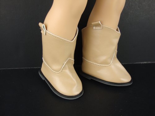 Brown Cowboy Boots For The 18 Inch Doll Made For The American Girl Doll #TOP6