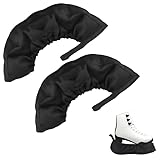 SKIPTHYBER 1 Paar Kufenschoner Schlittschuhe, Schlittschuh Kufenschutz Zubehör, Eiskunstlauf Kufenschoner Eishockey Elastische, Universal Kufenschoner Schlittschuhe für Eishockey und Eiskunstlauf