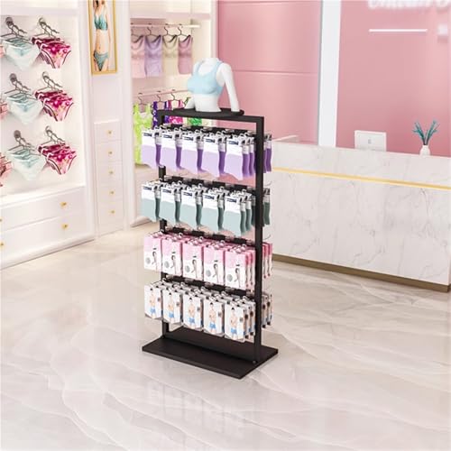 Présentoir à chaussettes anti-encombrement, rack en métal pour organiser la lingerie