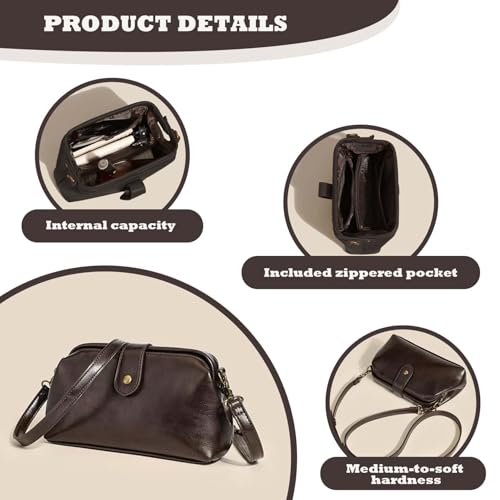 Sac à main en cuir PU rétro pour ne plus jamais chercher son téléphone - 2