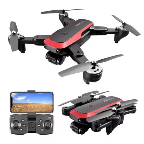 Image of DYOMNIZY S8000 Pro Drone with 4K Dual Camera | Foldable RC Drone with WiFi FPV, Altitude Hold, Headless Mode, Visual Positioning & Auto Return
