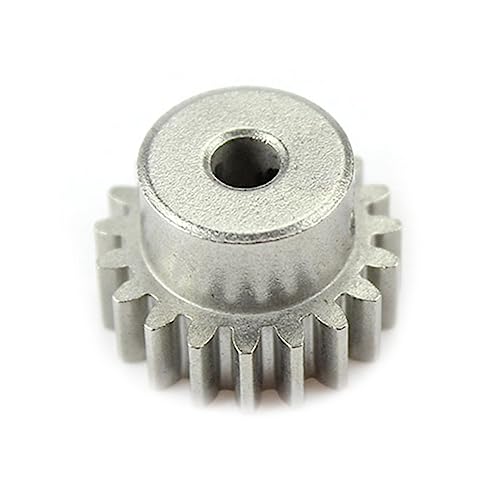 GRESIK Step Miter 1pcs 19 Teeth Spur Gear Pinion Gear Metal Motor Gear for 144010 124016 124017 Brushless Motor Electric Car Gear spur Bevel