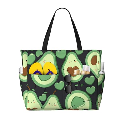 Grand sac fourre-tout de plage pour femme résistant sans couture