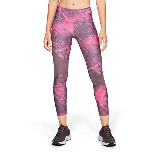 Under Armour HeatGear Armour Ankle Crop Print LG Purple Prime