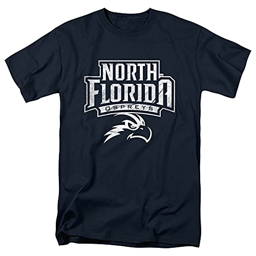 University of North Florida Official Primary Logo Unisex Adult T-Shirt, University of North Florida, 4X-Large