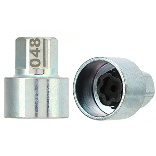 Wheel Lock Lug Nut Remover, Metal Key Socket Set for 1 3 5 6 7Series X1 X2 X3 X4 X5 X6 Z4, Anti Theft Lugnut Socket Replacement for (048)