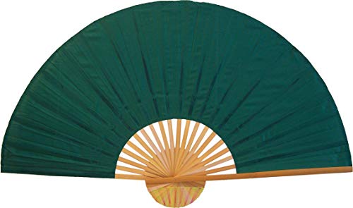 Medium 40&quot, Folding Wall Fan - Solid Green Unpainted - Original Wall Fan