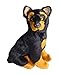 Piutrè 1303 28 cm Sentado Doberman Pinscher Puppy Peluche