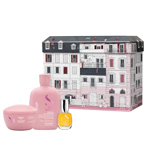 Alfaparf Milano Semi di Lino Moisture Nutritive Gift Set for Dry ...