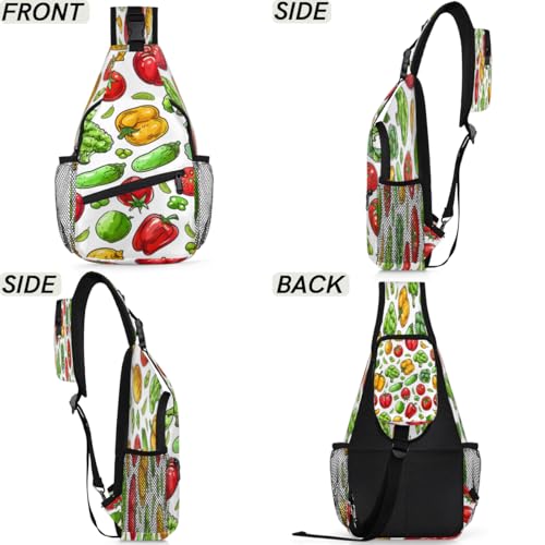 Bolso cruzado unisex para senderismo y viaje miniatura 6