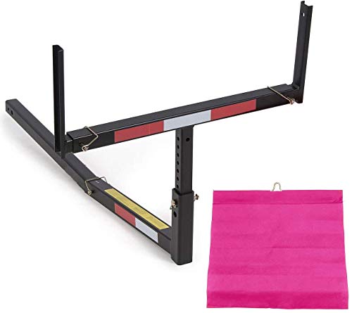 image for 7BLACKSMITH Adjustable Steel Pick Up Truck Bed Hitch Extender Extensio