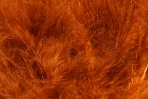 Hareline Fly Tying X-Select Marabou - Fiery Brown