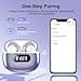 Wireless Earbuds, 2025 New Bluetooth 5.3 Headphones with LED Power Display, HiFi Stereo Deep Bass 48H Playtime 4 ENC Noise Cancelling Mic, in Ear Earphones IP7 Waterproof for Sport Walk