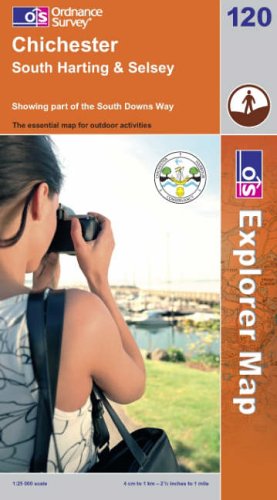 OS Explorer map 120 : Chichester