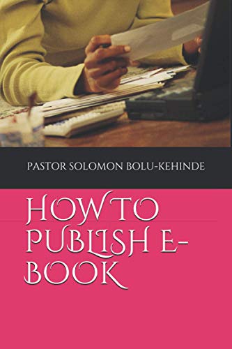 HOW TO PUBLISH E-BOOK
