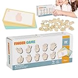 Juego De Emparejamiento Para Niños - Actividades Educativas De Gestos Con Las Manos | Juego De Concentración,Para Niños Y Niñas Casa Guardería Y Reunión Familiar