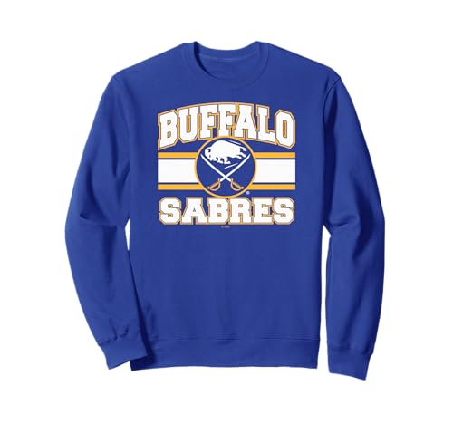 Buffalo Sabres Stripe Royal Blue Officially Licensed Sweatshirt