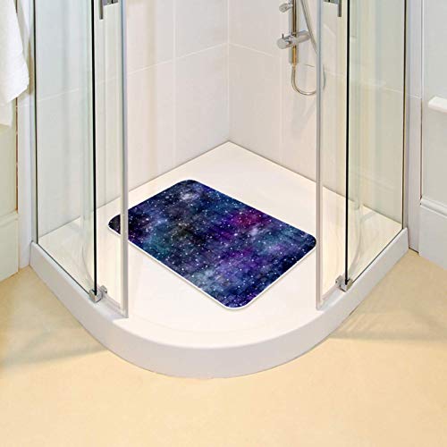 Tapis de douche antidérapant galaxie 67x37 cm pour bébé - 7