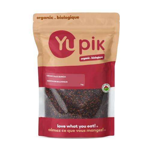 Yupik Quinoa noir bio 1 kg, sans OGM, sans gluten, kasher