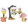 4 stuks miniatuur feeëntuinset, hars beeldjes voor gazon, tuin en woondecoratie miniatuur feeëntuinset, hars beeldjes…