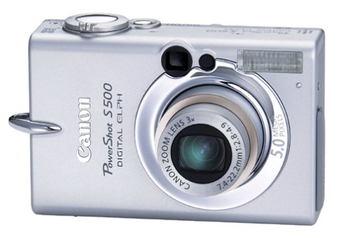 Amazon | Canon PowerShot s500 5 MPデジタルELPH with 3 x光学ズーム