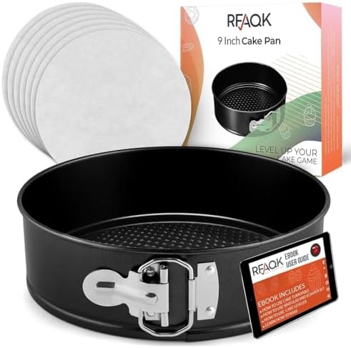 Amazon.com: Zulay Premium Springform Pan 9 Inch Nonstick - Cheesecake