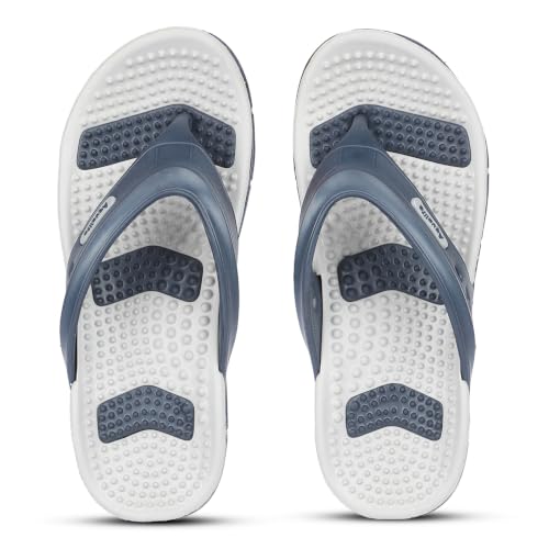 Image of Aqualite Brand Flip Flop for Men | Slipper for Men | Men's EVA Chappal | Lightweight Waterproof Anti-Skid Slippers | Soft Cushion Casual Footwear for Home, Beach, Bathroom & Daily Wear
